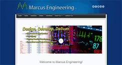 Desktop Screenshot of marcusengineering.com